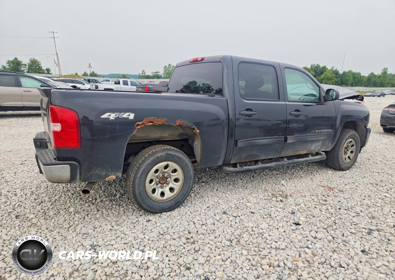 2010 Chevrolet Silverado K1500 Ls VIN:3GCRKREA7AG237797 - 3