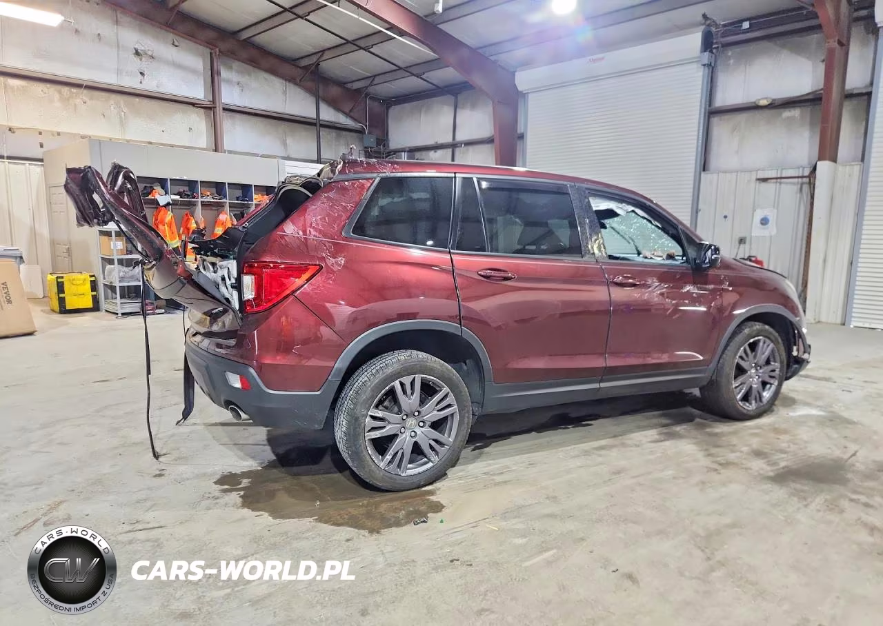 2021 Honda Passport Exl VIN:5FNYF8H50MB009935 - 3