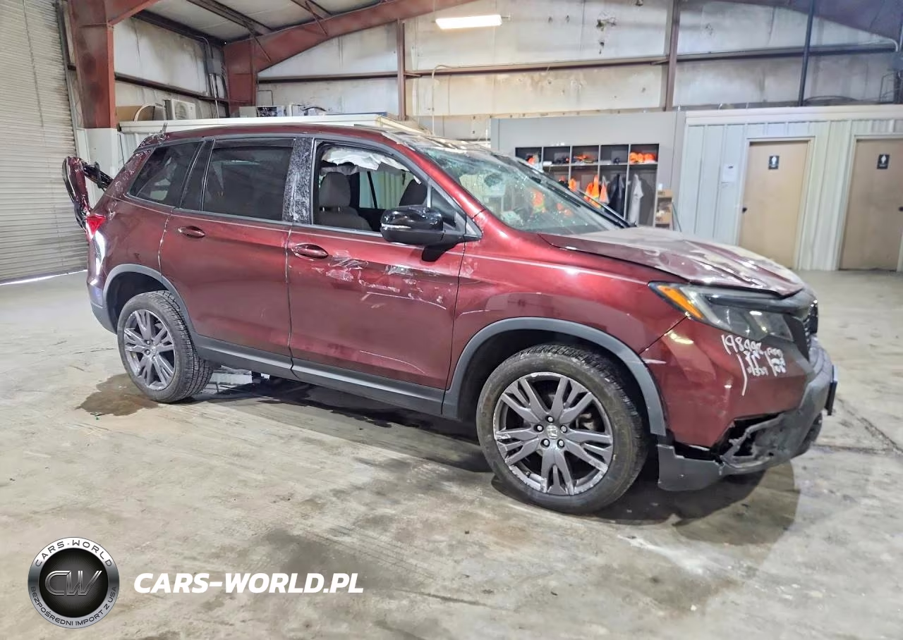 2021 Honda Passport Exl VIN:5FNYF8H50MB009935 - 4