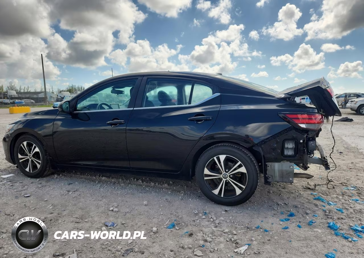 2020 Nissan Sentra Sv VIN:3N1AB8CVXLY262867 - 2