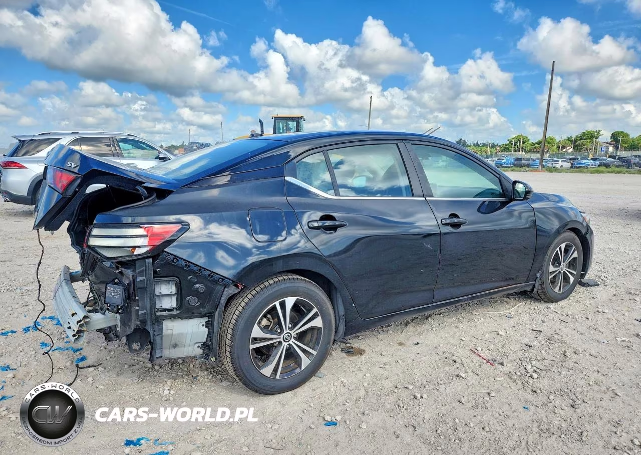 2020 Nissan Sentra Sv VIN:3N1AB8CVXLY262867 - 3