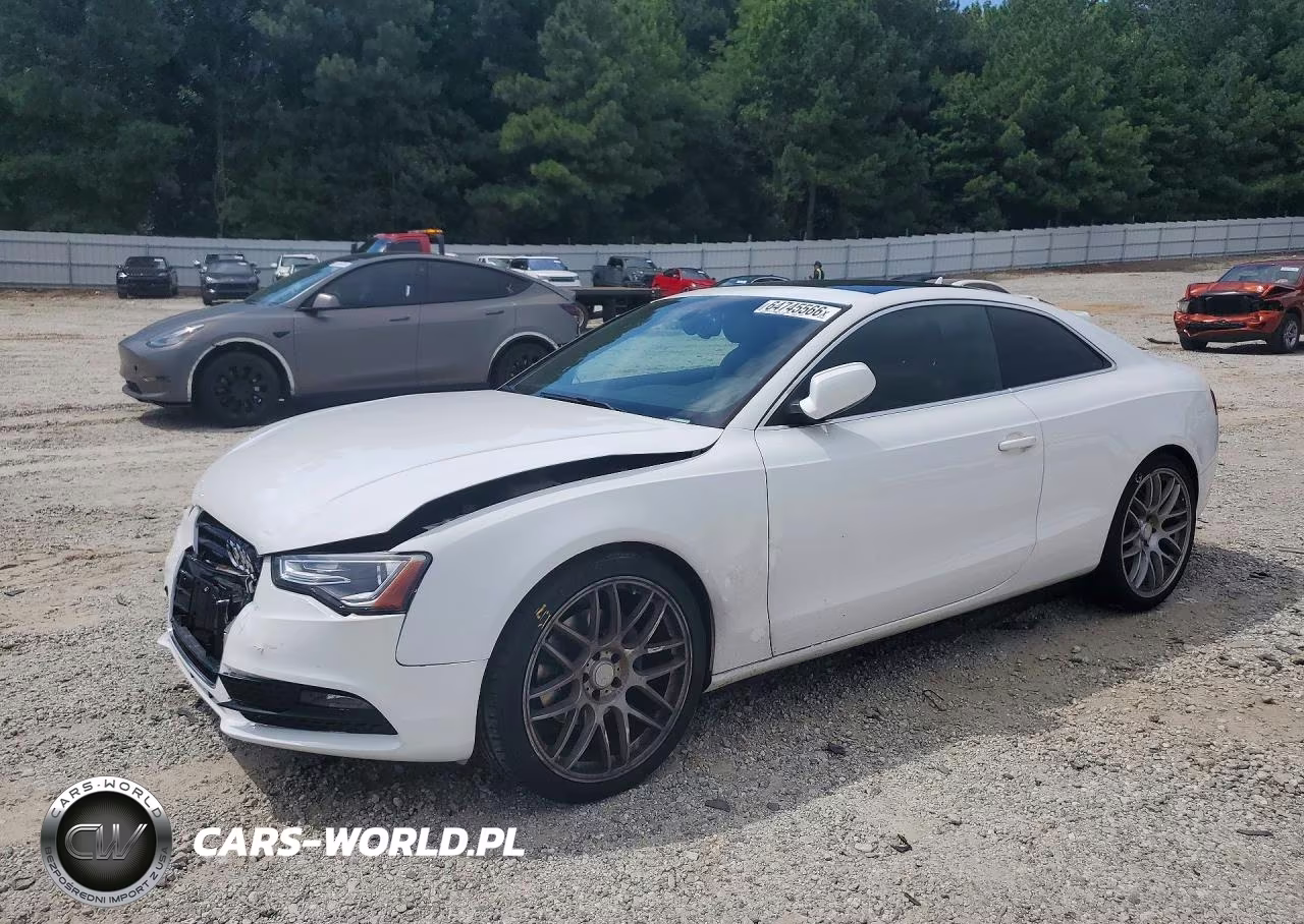 2013 Audi A5 Premium Plus VIN:WAULFAFR3DA028640 - 1
