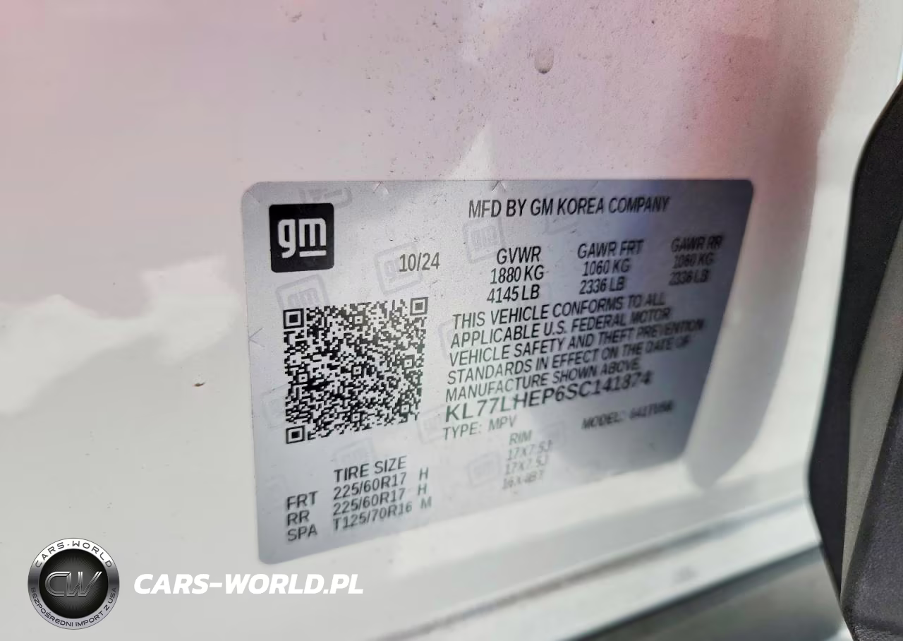 2025 Chevrolet Trax 1Lt VIN:KL77LHEP6SC141874 - 14