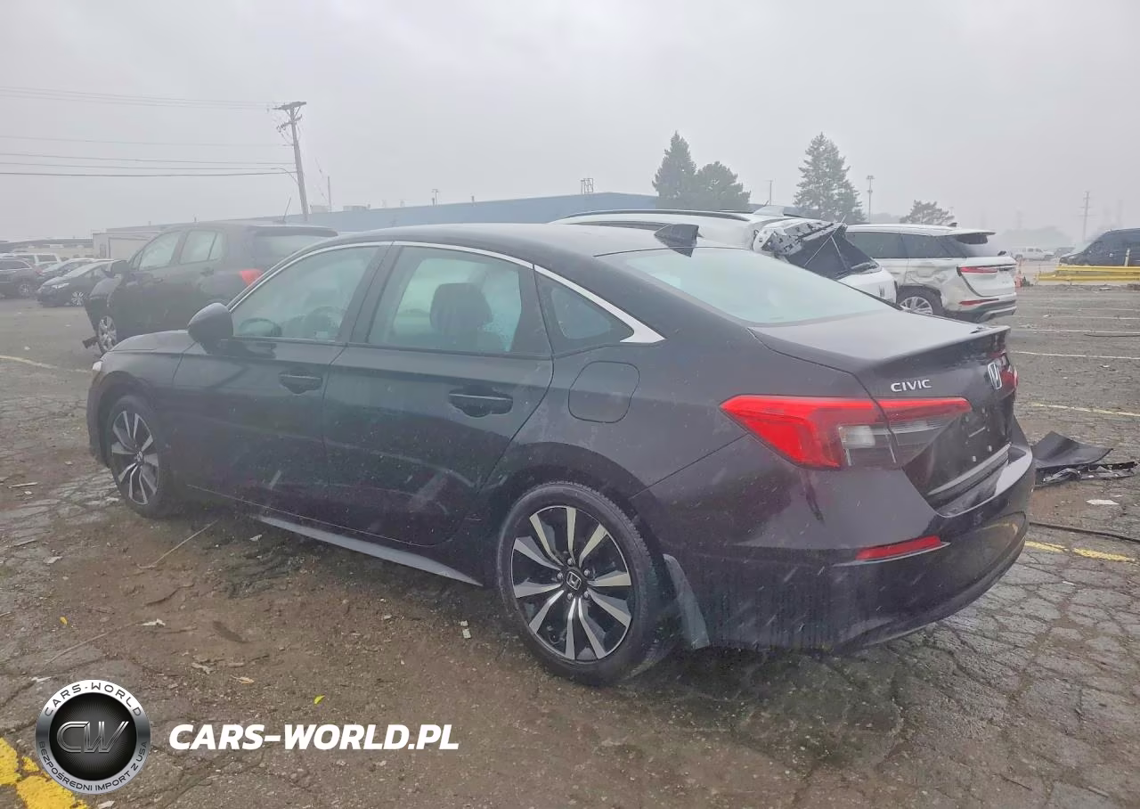2022 Honda Civic Ex VIN:2HGFE1F75NH318917 - 2