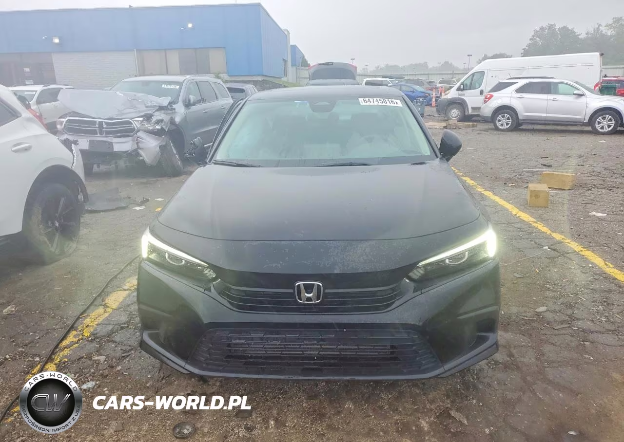 2022 Honda Civic Ex VIN:2HGFE1F75NH318917 - 5