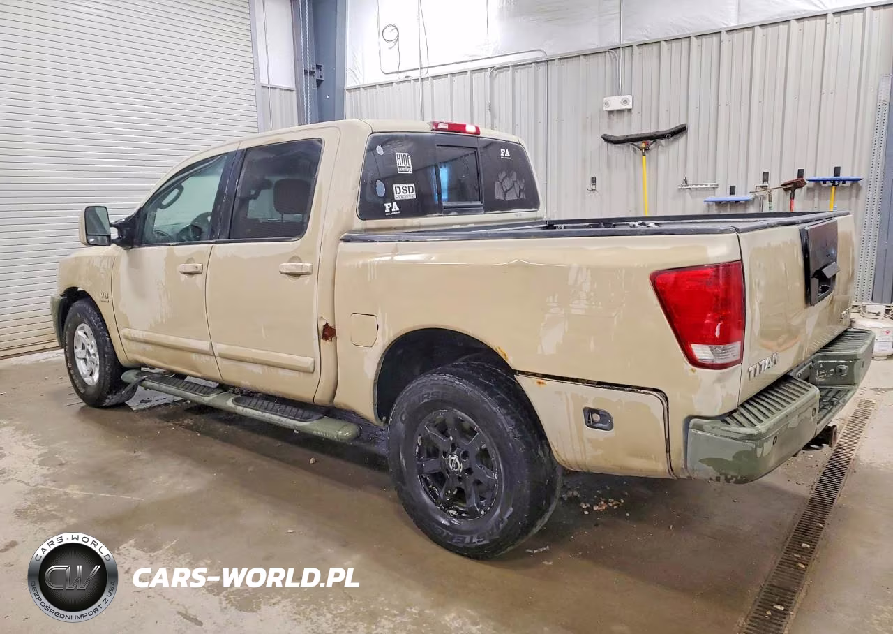 2004 Nissan Titan Xe VIN:1N6AA07B34N578060 - 2
