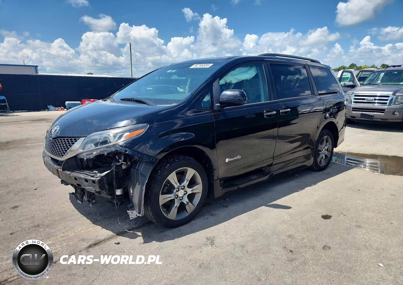 2015 Toyota Sienna VIN:5TDXK3DC0FS676369 - 1