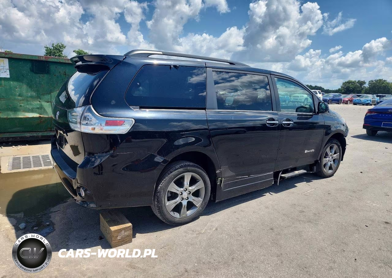 2015 Toyota Sienna VIN:5TDXK3DC0FS676369 - 3