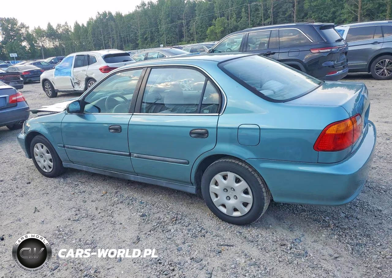 1999 Honda Civic Lx VIN:2HGEJ6678XH592958 - 2