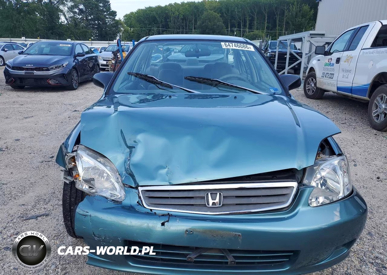 1999 Honda Civic Lx VIN:2HGEJ6678XH592958 - 5