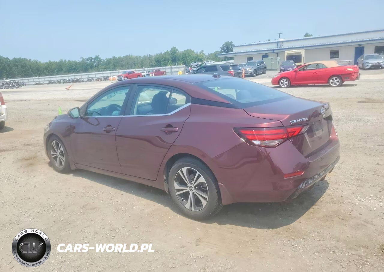2020 Nissan Sentra Sv VIN:3N1AB8CV5LY291645 - 2
