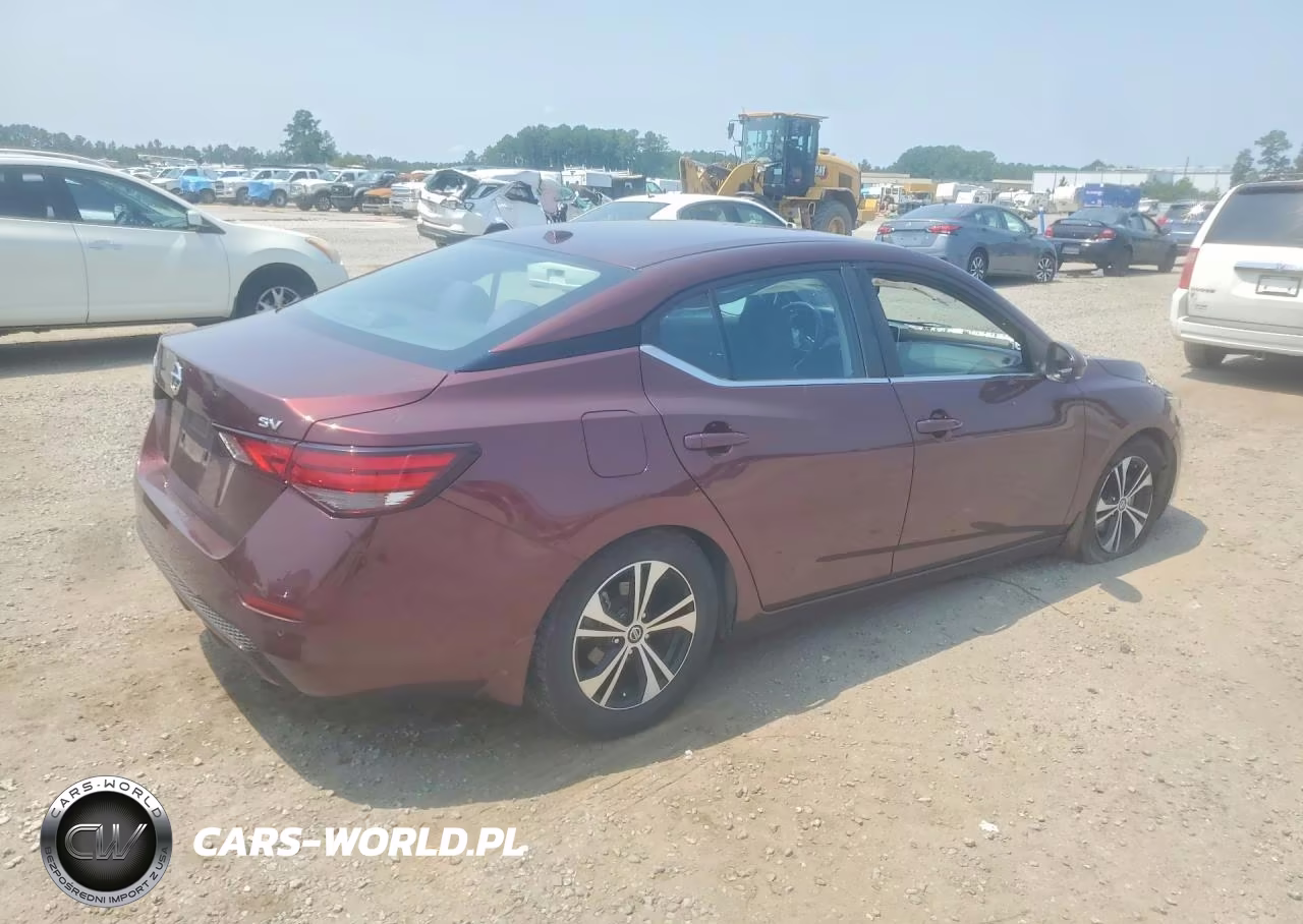 2020 Nissan Sentra Sv VIN:3N1AB8CV5LY291645 - 3