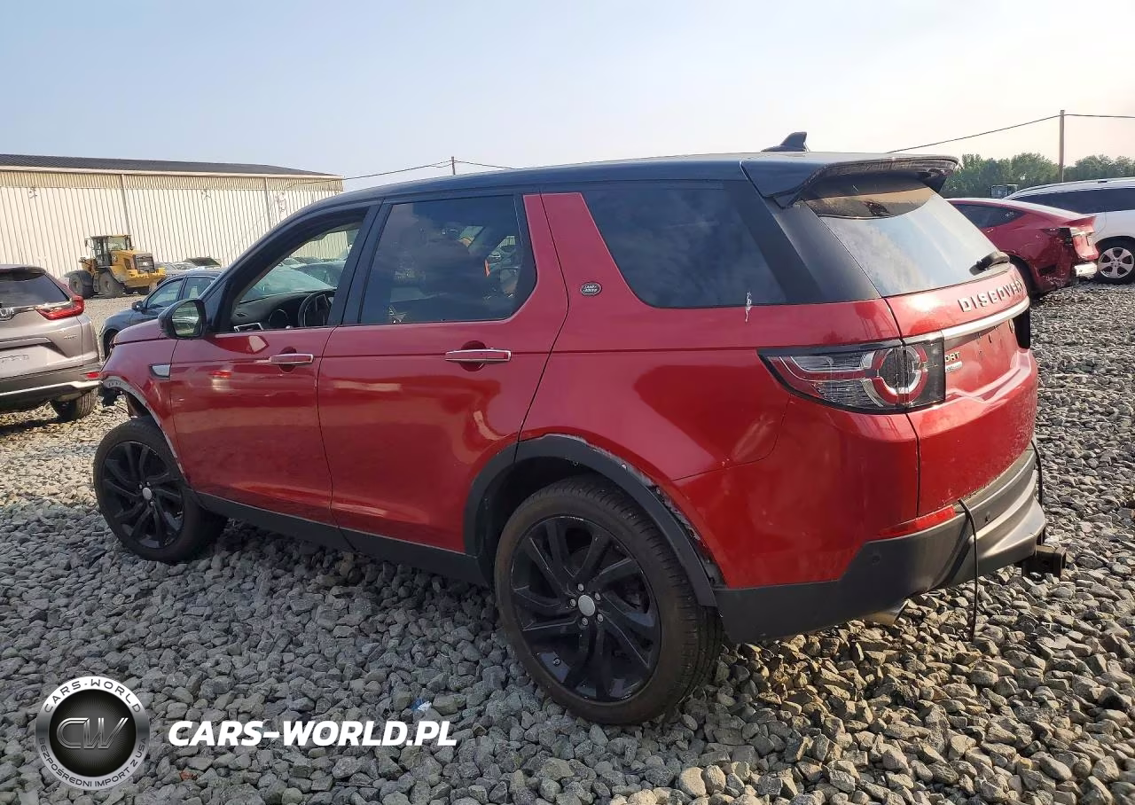 2016 Land Rover Discovery Sport Hse Luxury VIN:SALCT2BG9GH556483 - 2