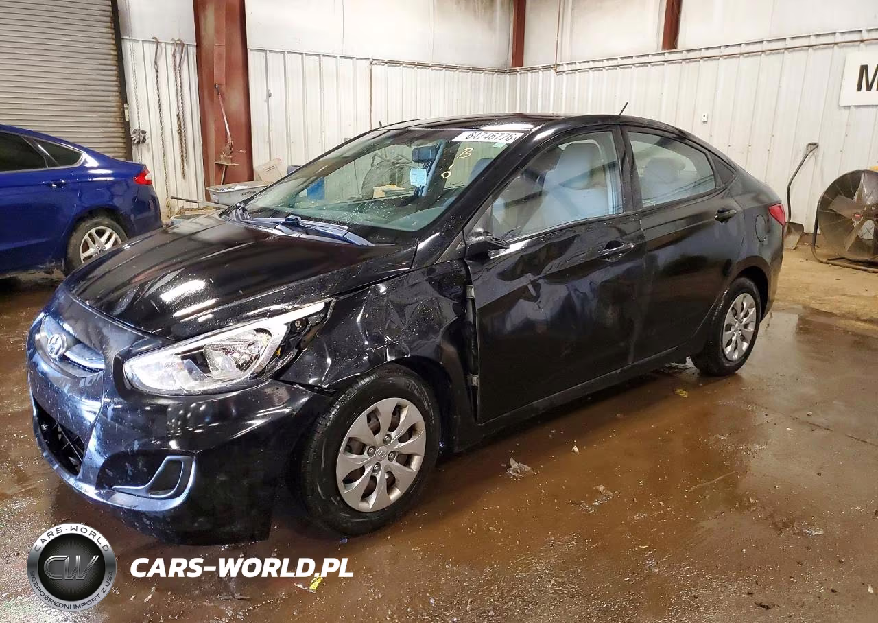 2017 Hyundai Accent Se VIN:KMHCT4AE0HU386909 - 1