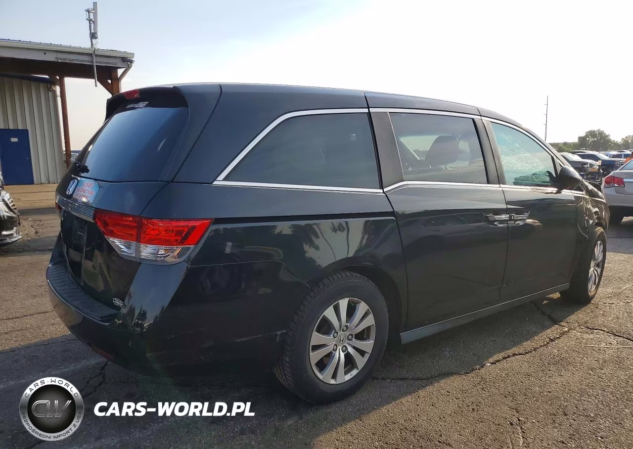 2014 Honda Odyssey Ex VIN:5FNRL5H44EB127376 - 3