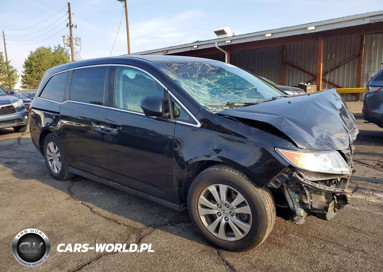 2014 Honda Odyssey Ex VIN:5FNRL5H44EB127376 - 4