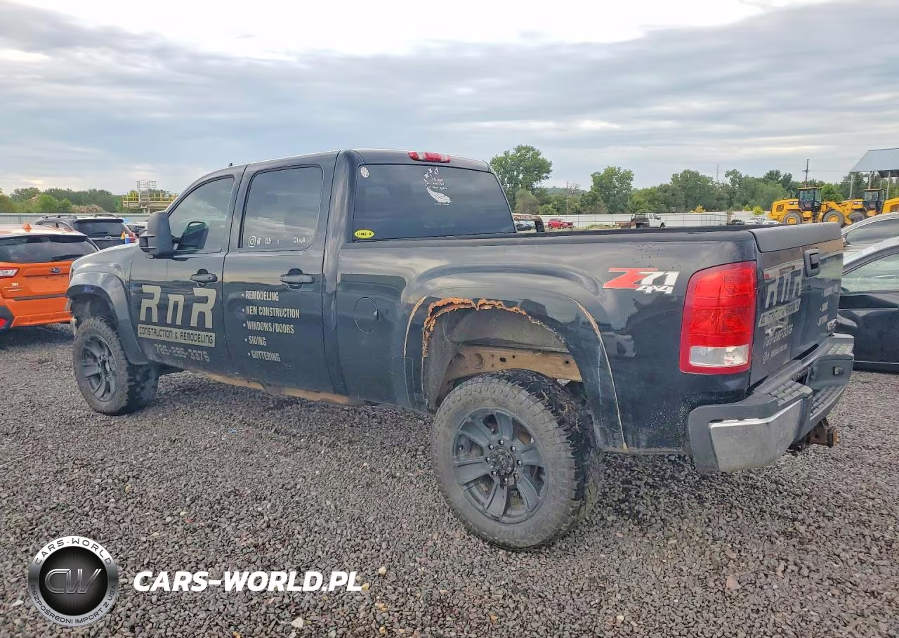 2012 GMC Sierra K2500 Sle VIN:1GT120C83CF190801 - 2