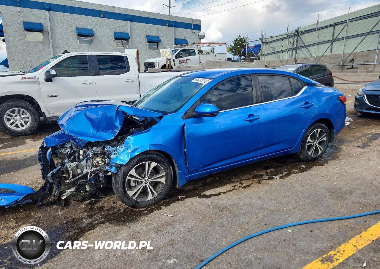 2020 Nissan Sentra Sv VIN:3N1AB8CV6LY238694 - 1