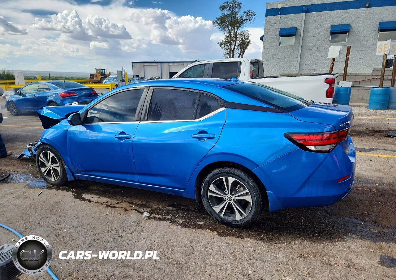2020 Nissan Sentra Sv VIN:3N1AB8CV6LY238694 - 2