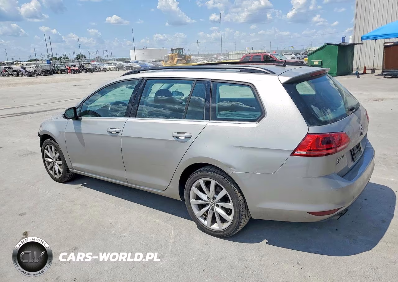 2017 Volkswagen Golf Sportwagen S VIN:3VWC17AUXHM501861 - 2