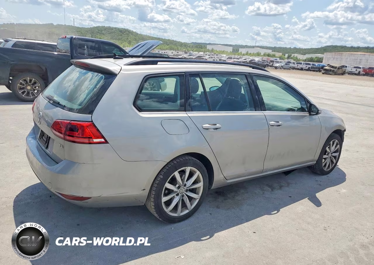 2017 Volkswagen Golf Sportwagen S VIN:3VWC17AUXHM501861 - 3
