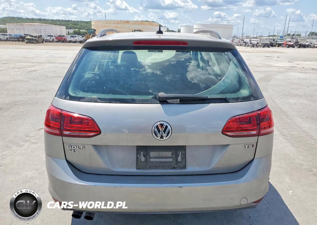 2017 Volkswagen Golf Sportwagen S VIN:3VWC17AUXHM501861 - 6