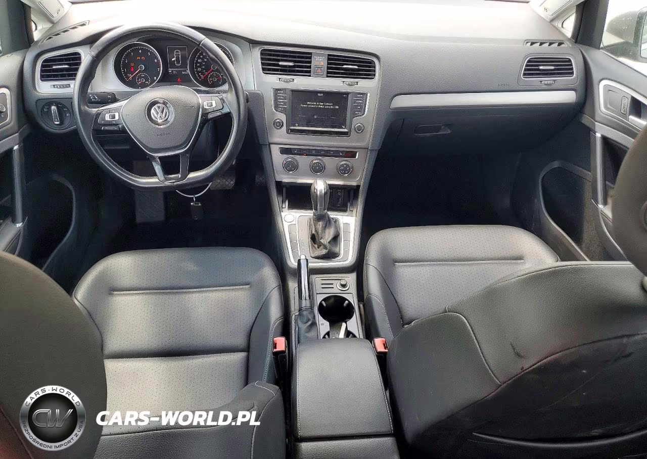 2017 Volkswagen Golf Sportwagen S VIN:3VWC17AUXHM501861 - 8