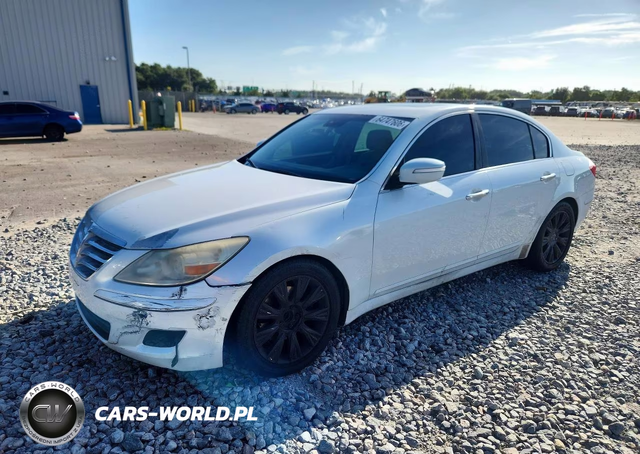 2011 Hyundai Genesis 3.8L VIN:KMHGC4DE9BU132183 - 1