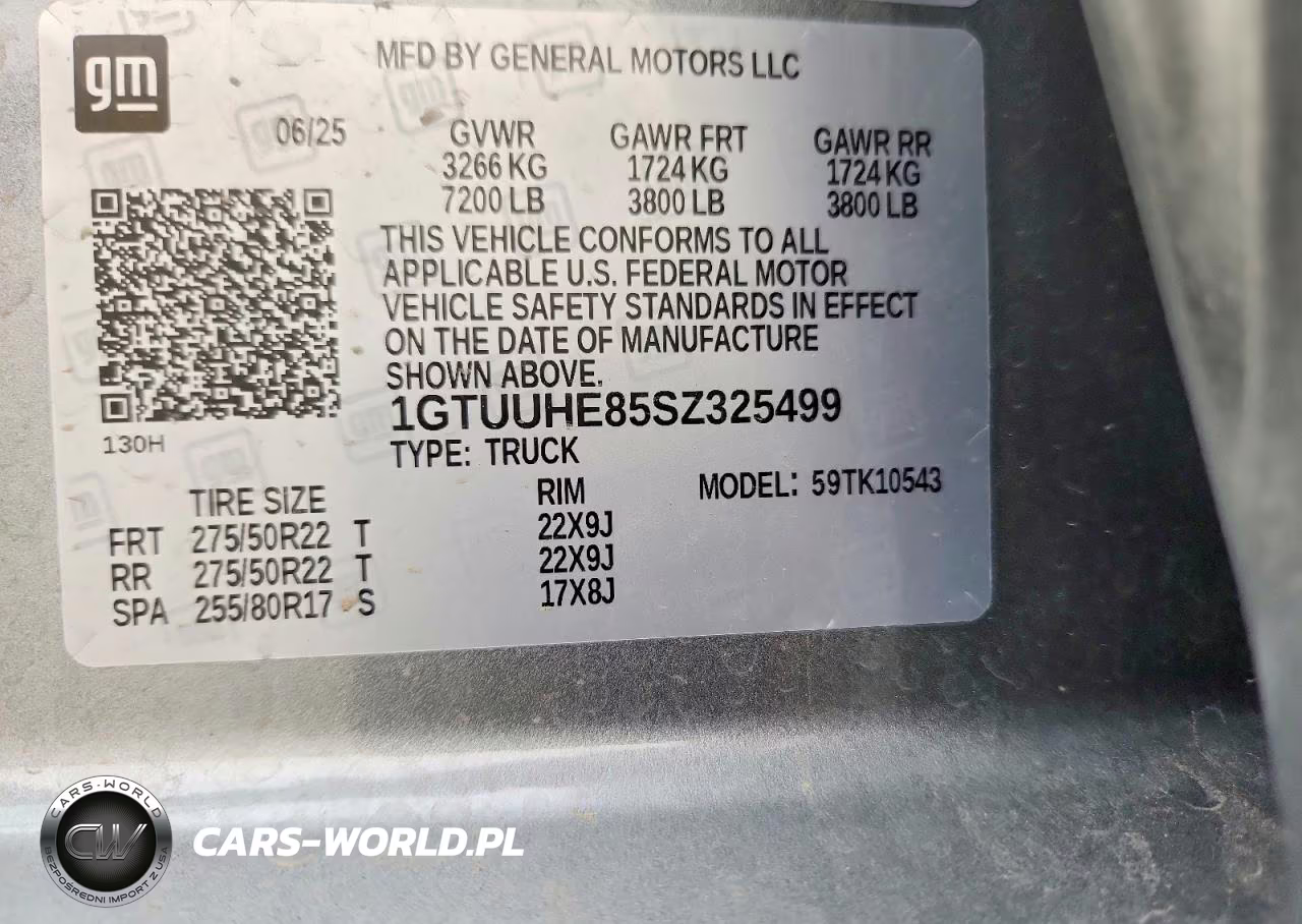 2025 GMC Sierra K1500 Denali Ultimate VIN:1GTUUHE85SZ325499 - 12