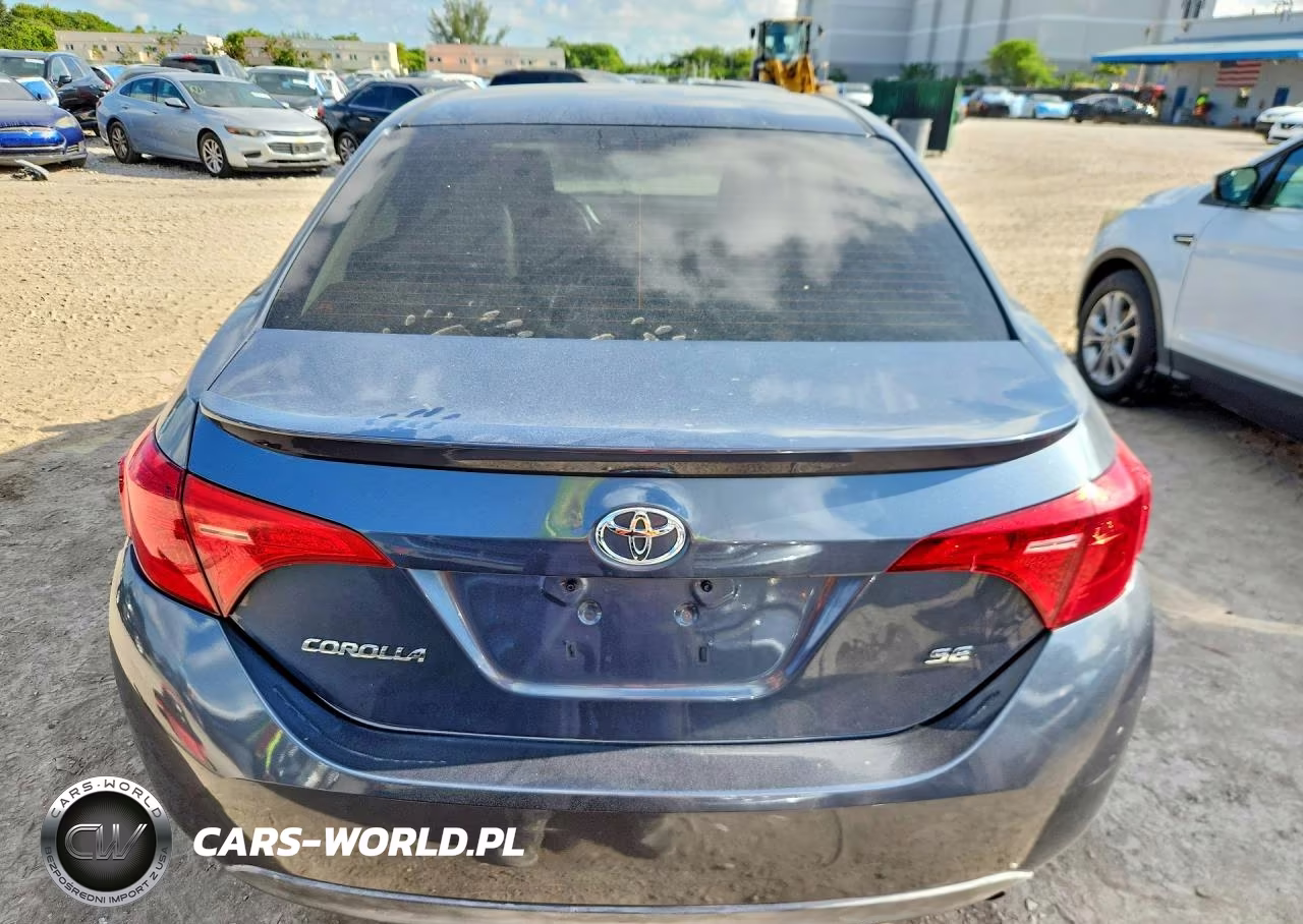 2018 Toyota Corolla Se VIN:2T1BURHE4JC001807 - 6