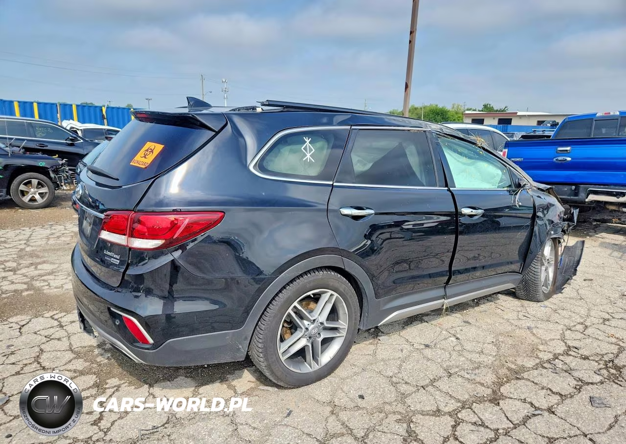 2017 Hyundai Santa Fe Limited Ultimate VIN:KM8SRDHF5HU248601 - 3