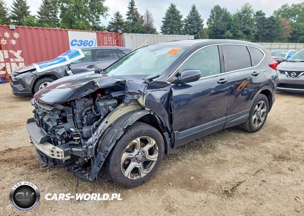 2017 Honda Cr-V Ex VIN:5J6RW2H52HL061825 - 1