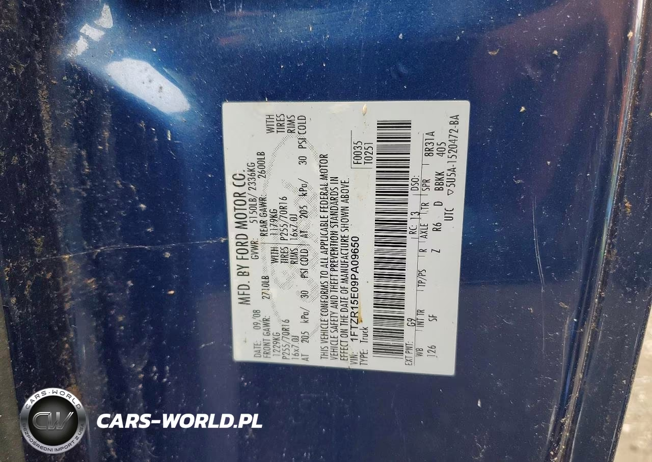 2009 Ford Ranger VIN:1FTZR15E09PA09650 - 12