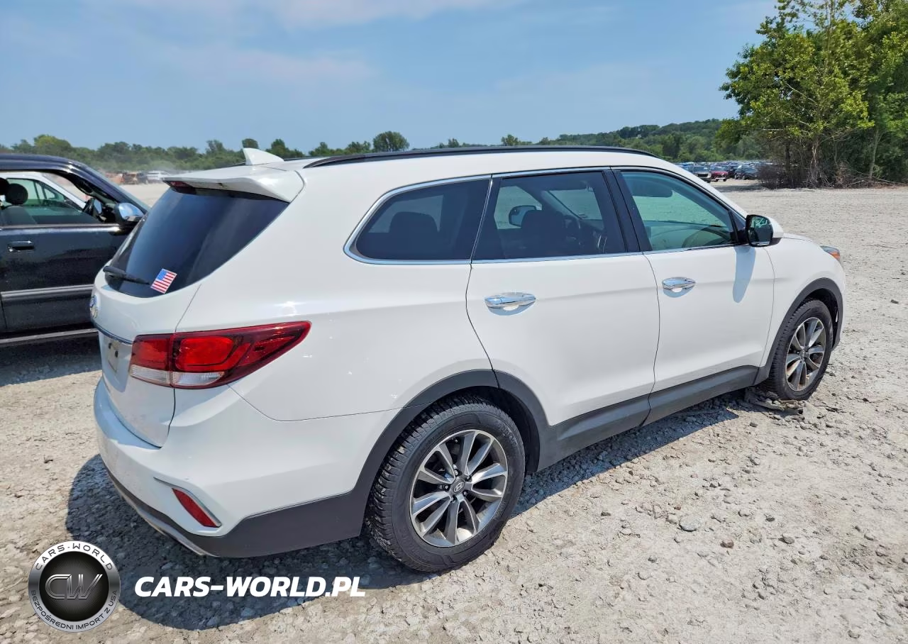 2017 Hyundai Santa Fe Se VIN:KM8SM4HF0HU167150 - 3