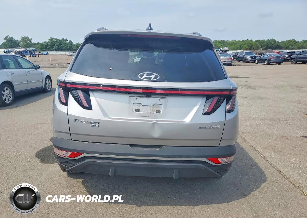 2023 Hyundai Tucson Blue VIN:KM8JBCA10PU107622 - 6