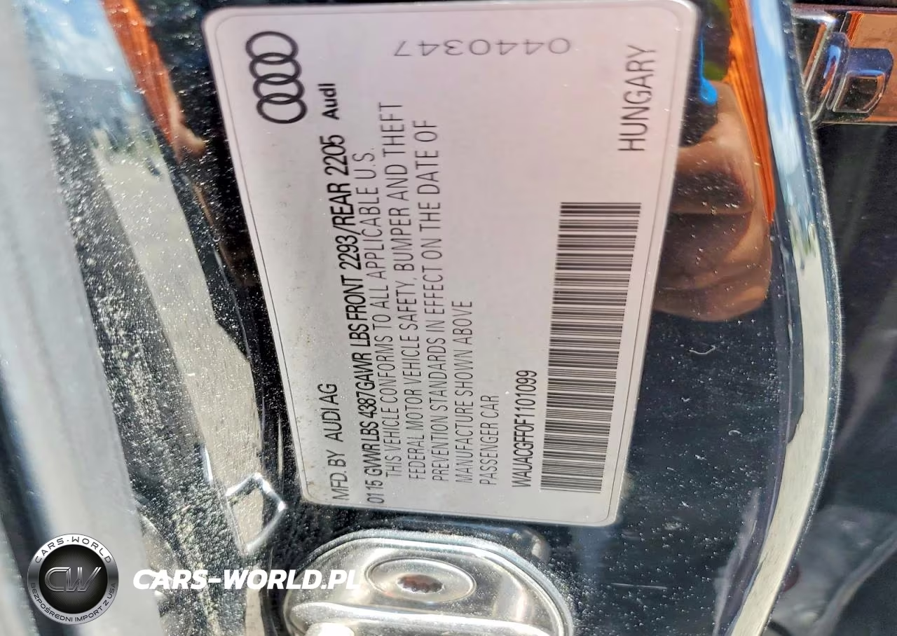 2015 Audi A3 Premium VIN:WAUACGFF0F1101099 - 12