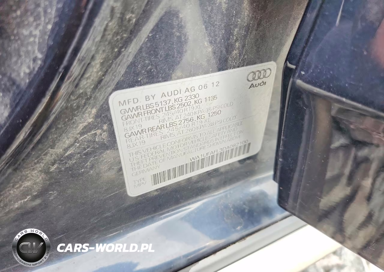 2013 Audi A4 Allroad Premium Plus VIN:WA1UFAFL3DA082100 - 12