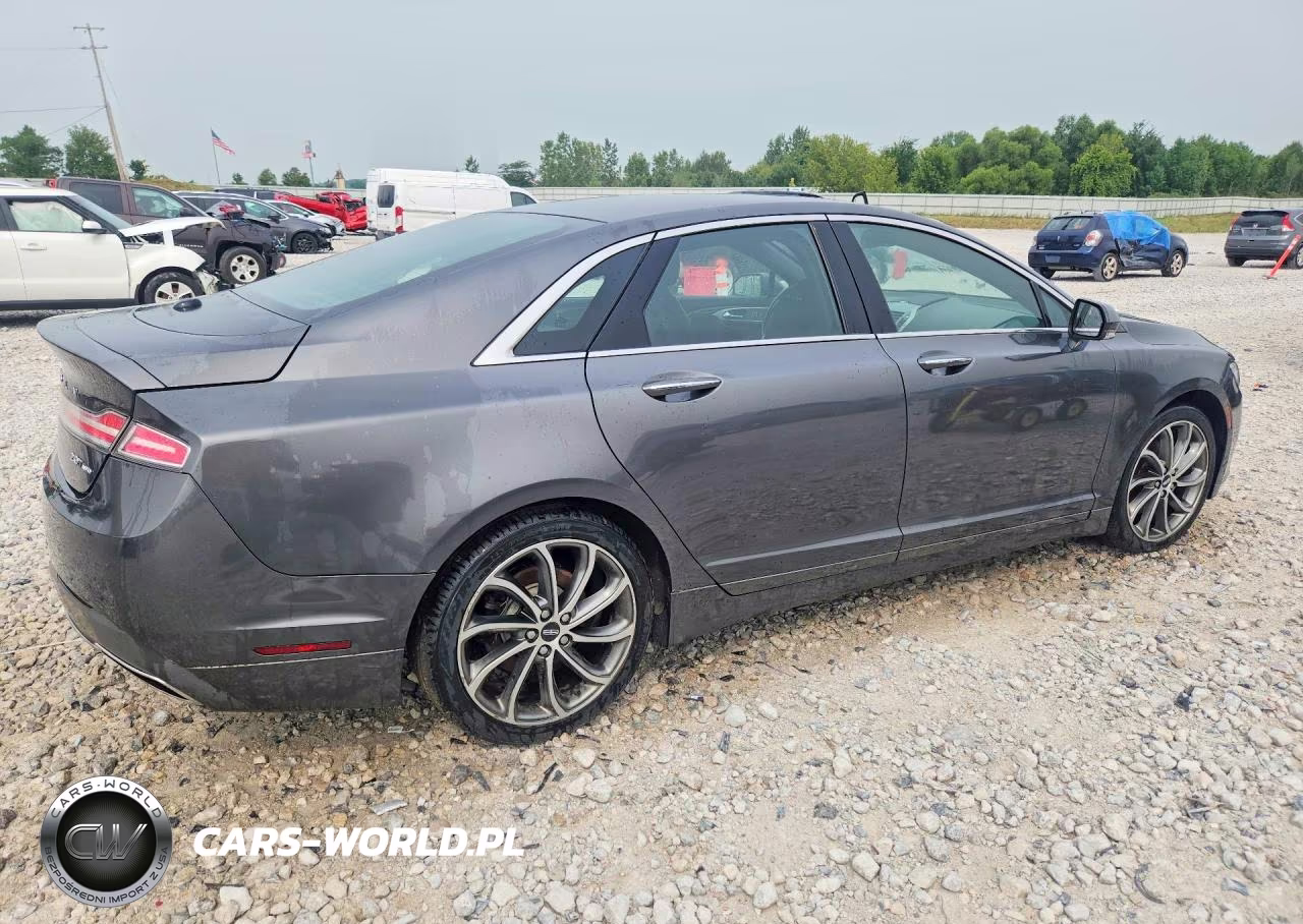 2018 Lincoln Mkz Reserve VIN:3LN6L5F99JR602073 - 3