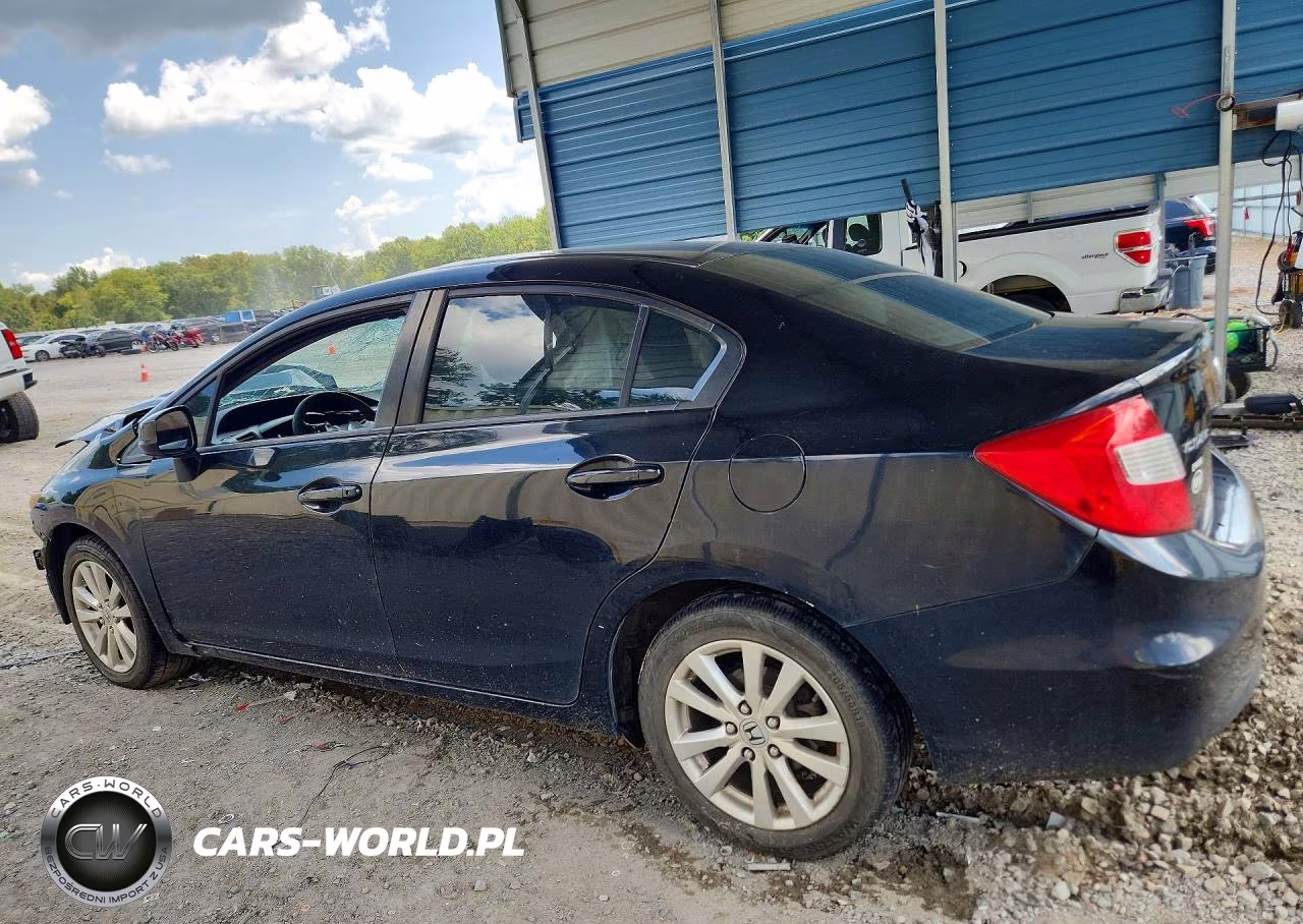 2012 Honda Civic Ex VIN:19XFB2F86CE306595 - 2