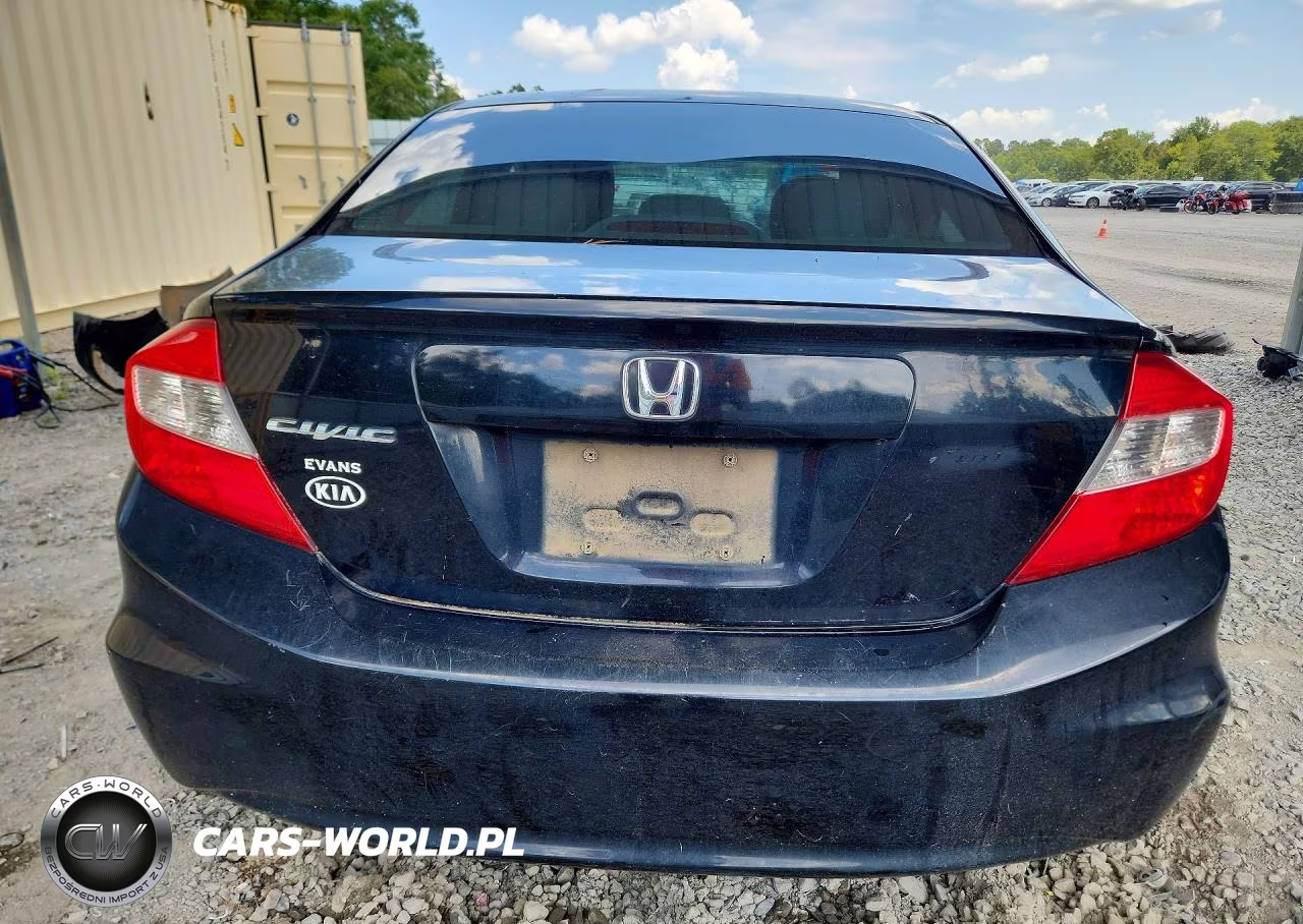2012 Honda Civic Ex VIN:19XFB2F86CE306595 - 6