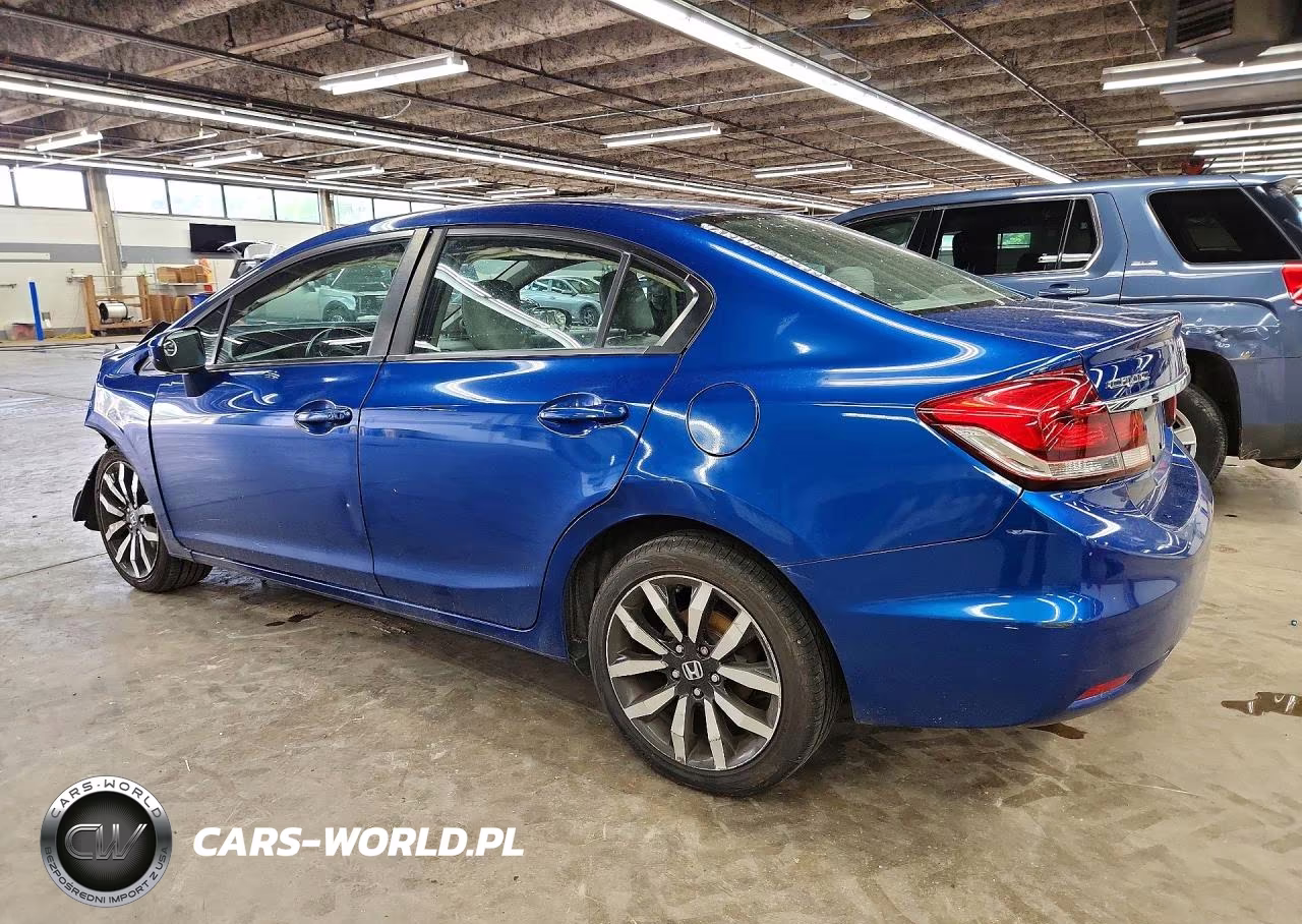 2014 Honda Civic Exl VIN:2HGFB2F93EH538749 - 2