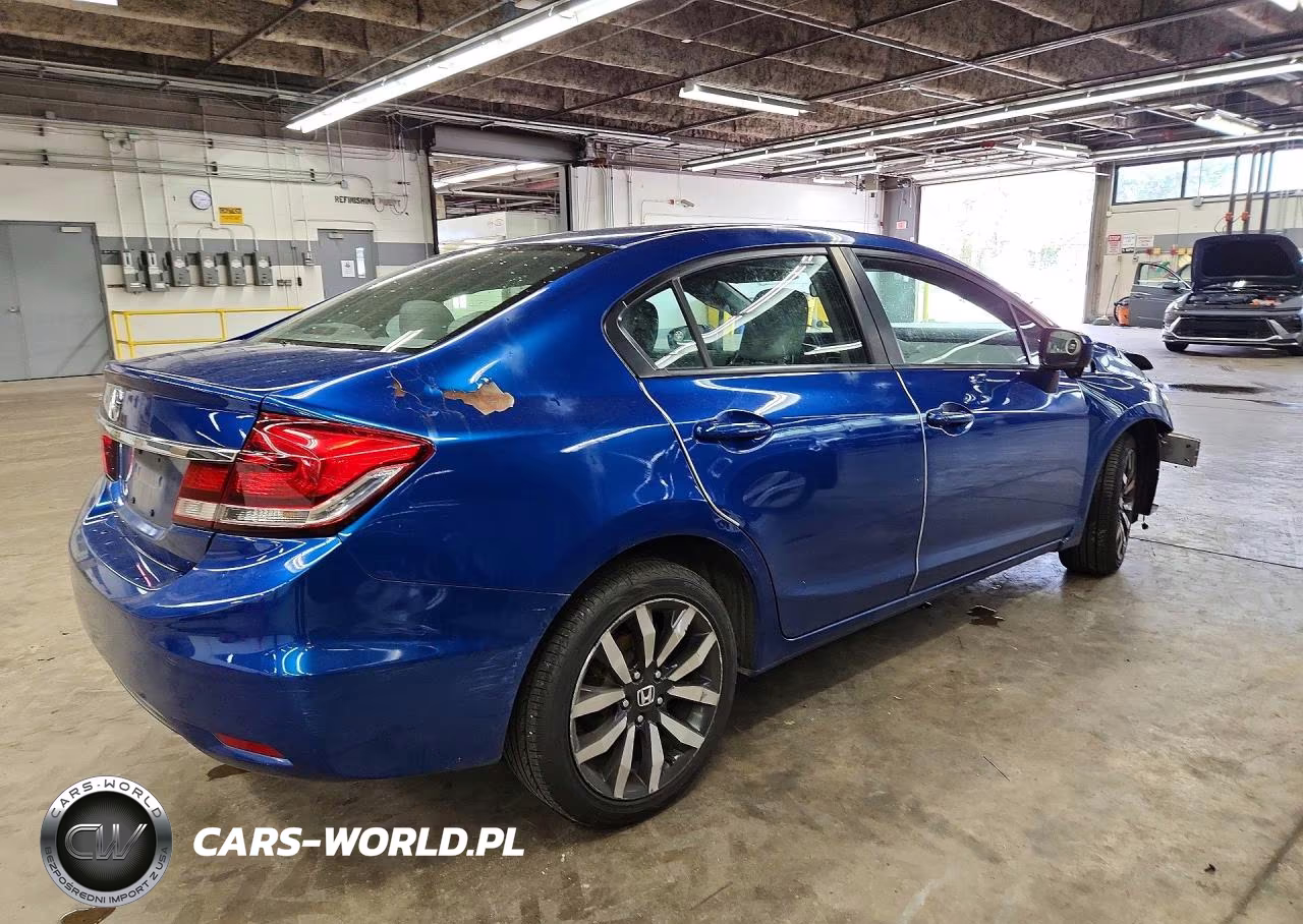 2014 Honda Civic Exl VIN:2HGFB2F93EH538749 - 3