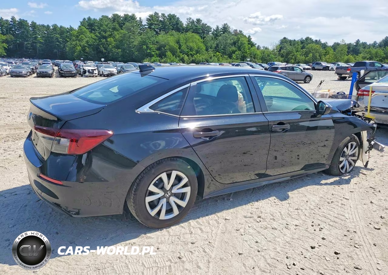 2026 Honda Civic Lx VIN:2HGFE2F26TH594482 - 3