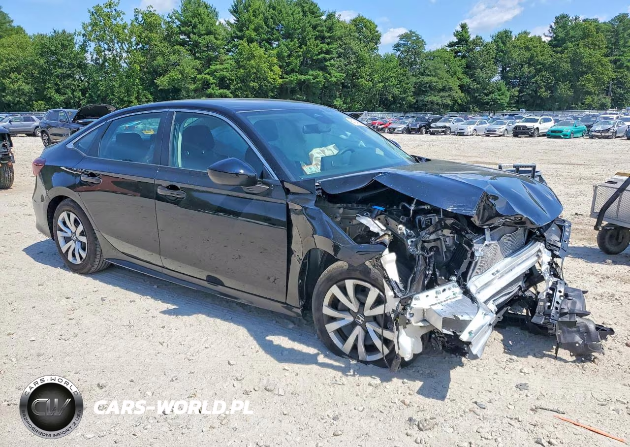2026 Honda Civic Lx VIN:2HGFE2F26TH594482 - 4