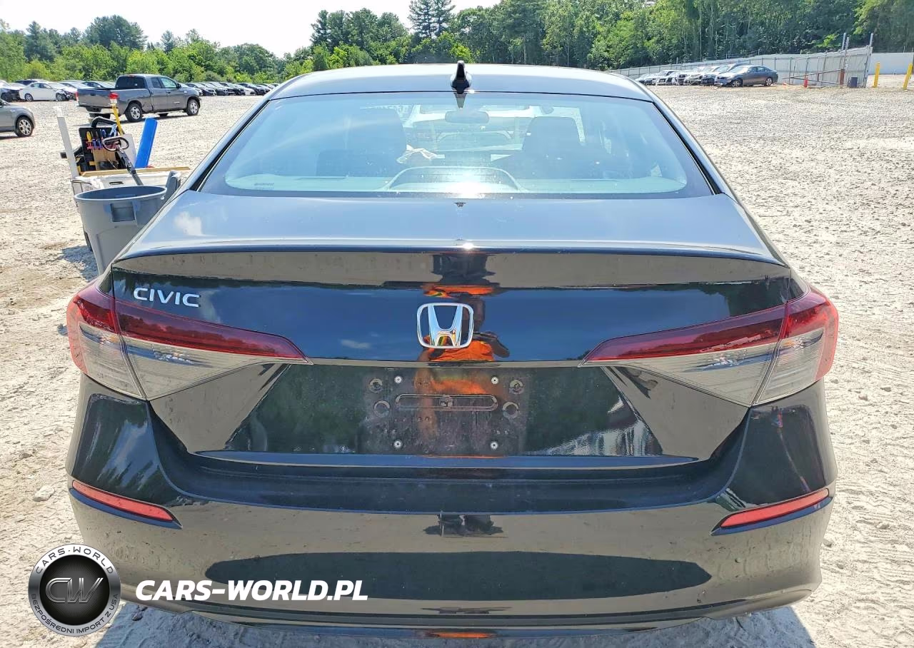 2026 Honda Civic Lx VIN:2HGFE2F26TH594482 - 6