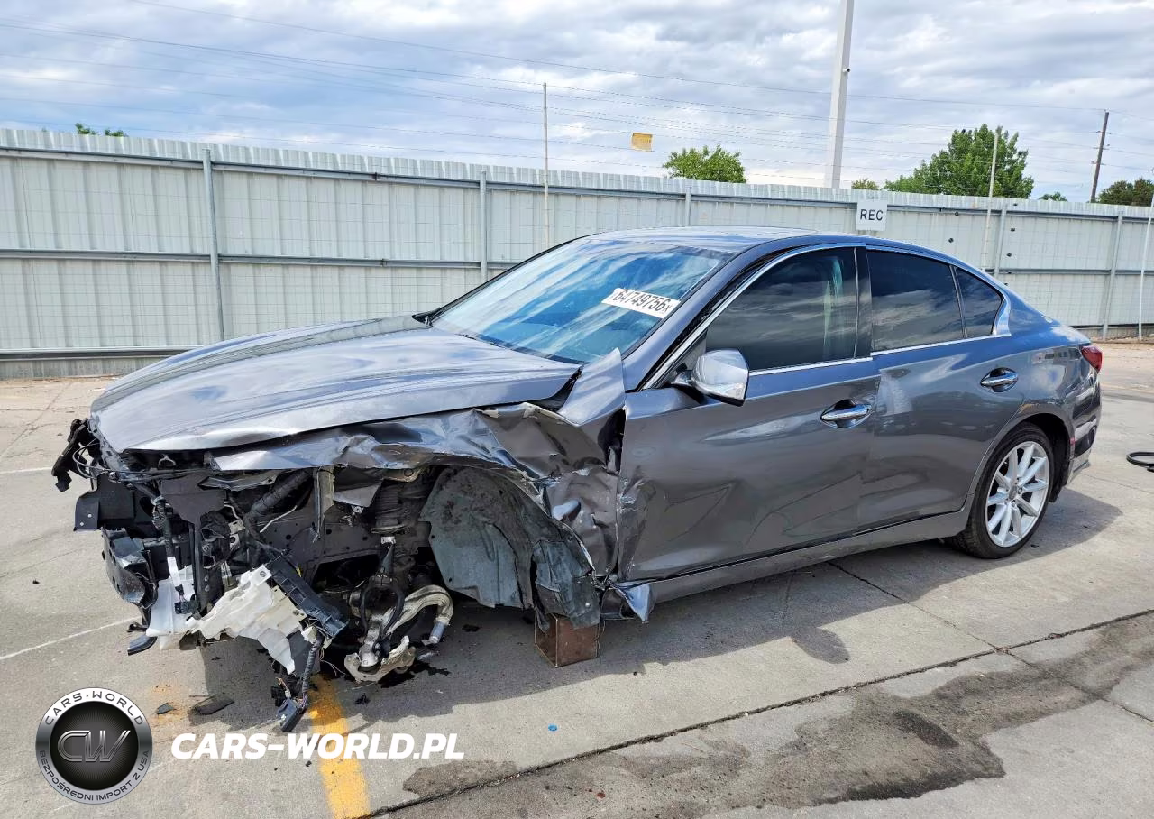 2018 Infiniti Q50 3.0T Luxe VIN:JN1EV7AR4JM435632 - 1