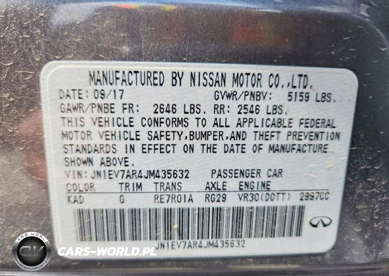2018 Infiniti Q50 3.0T Luxe VIN:JN1EV7AR4JM435632 - 13