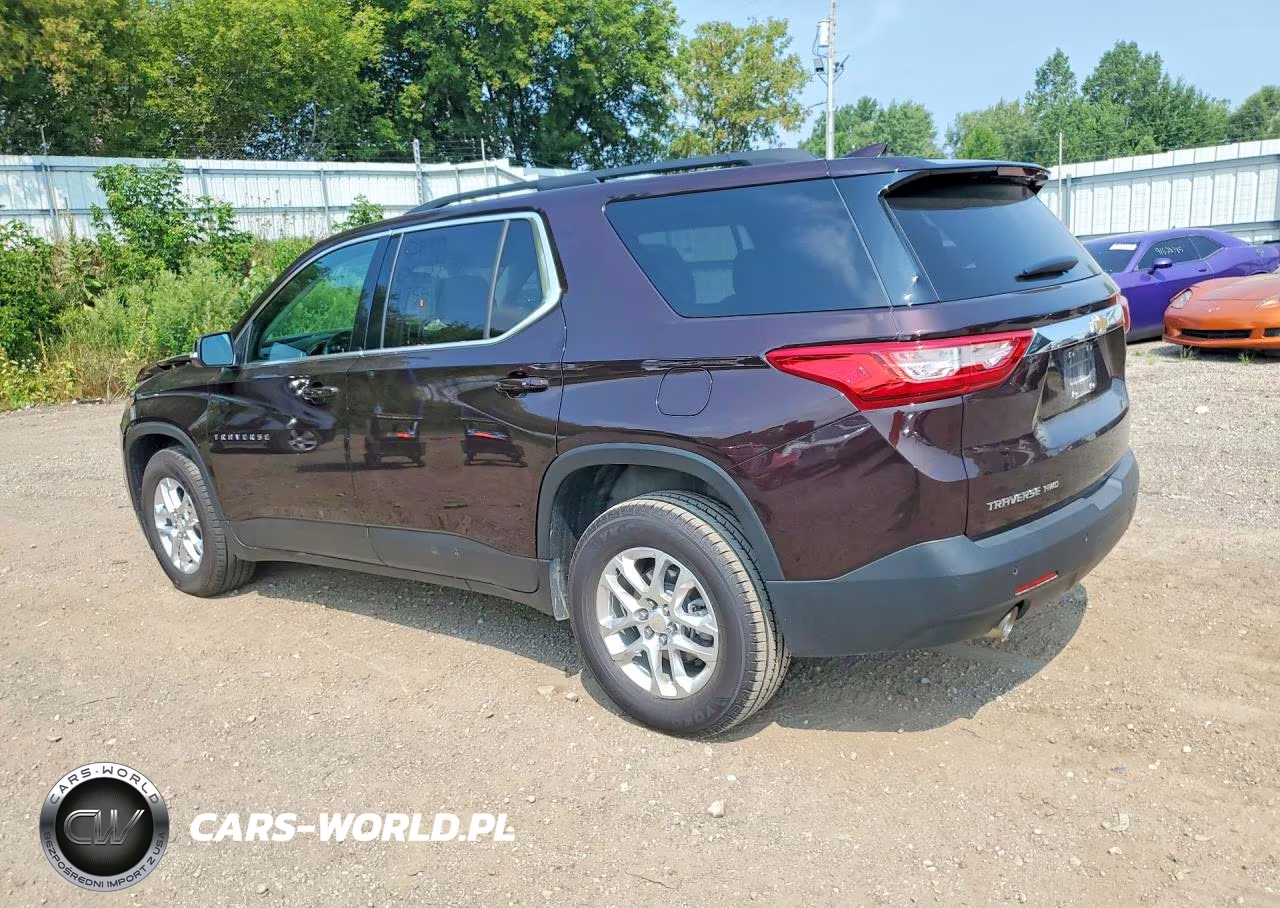 2021 Chevrolet Traverse Lt VIN:1GNEVGKW6MJ175541 - 2
