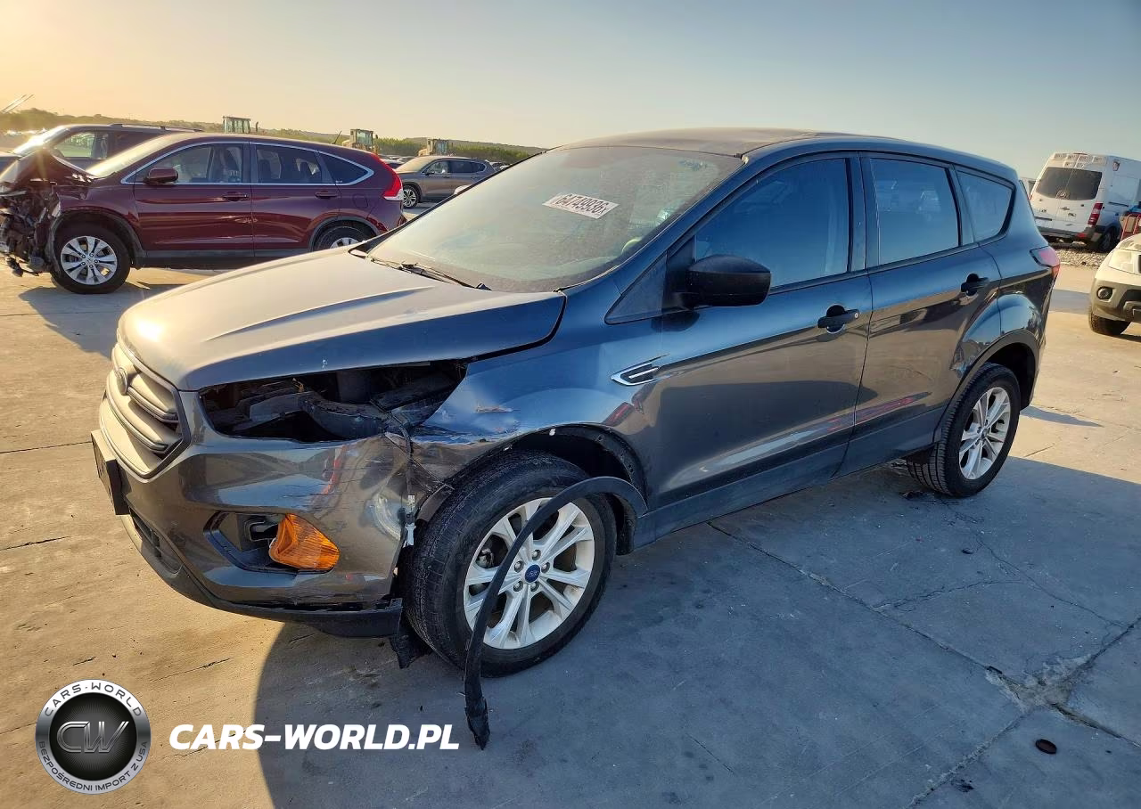2019 Ford Escape S VIN:1FMCU0F70KUB00970 - 1