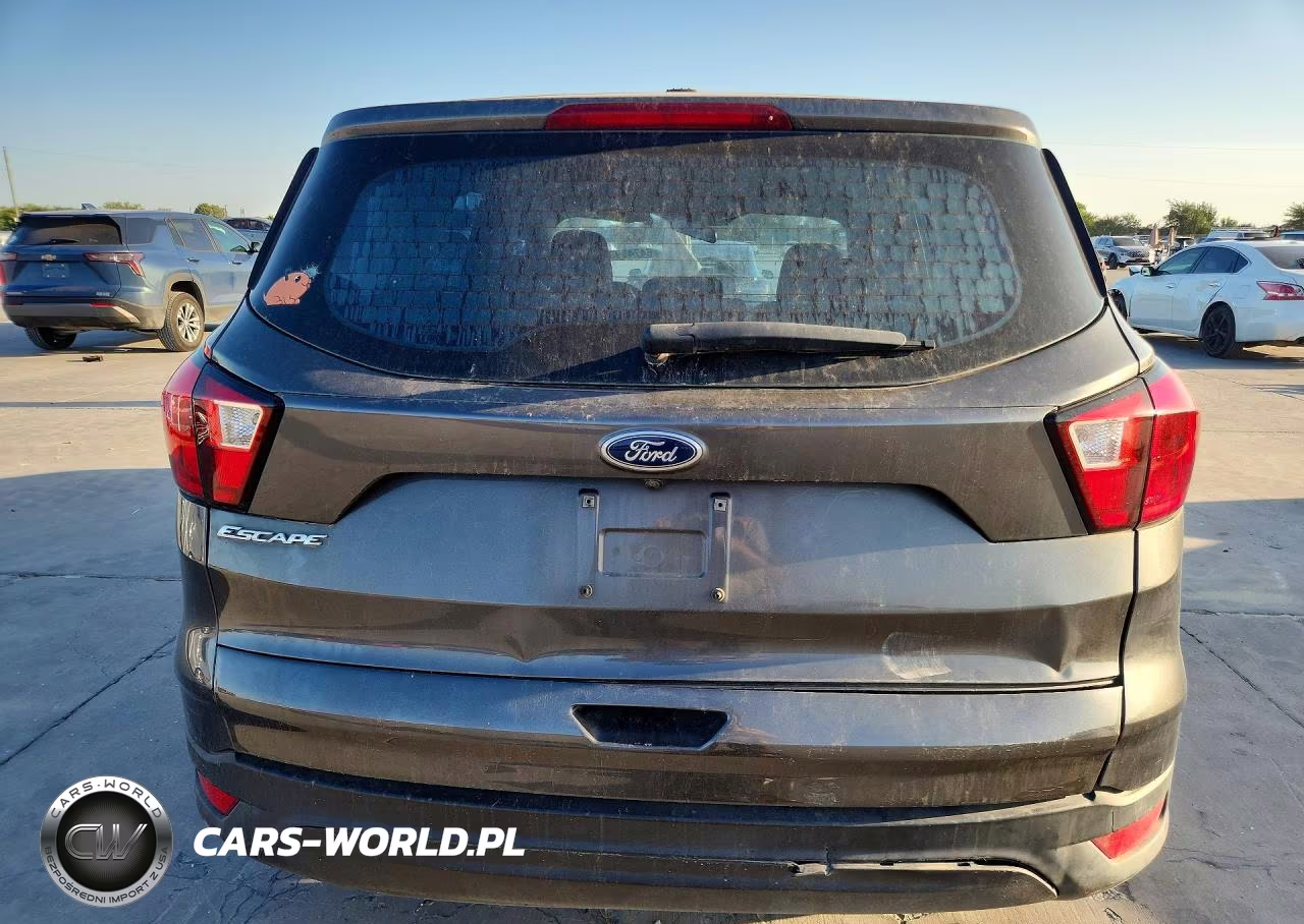2019 Ford Escape S VIN:1FMCU0F70KUB00970 - 6